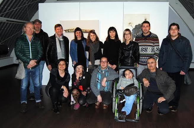 Artistas de Carballo e Muxia da Exposicion Miradas 4 2016