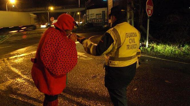Nos carnavais do 2015, Tráfico fixo máis de 5.700 controis de alcoholemia en toda a provincia