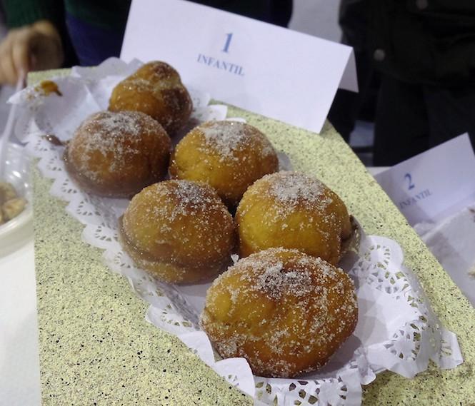 Borlas de Froitas de Alba Villan no Certame de Doces de Entroido de Malpica