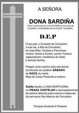 Enterro da Sardina de Corcubion do Entroido 2016