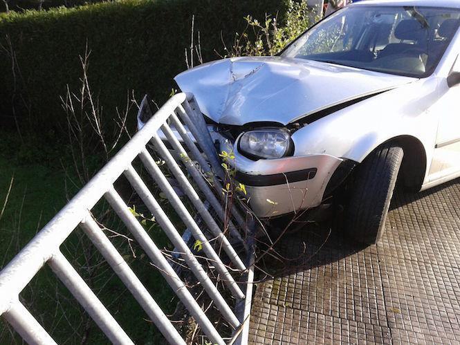Accidente en Entrecruces