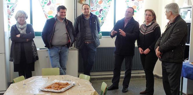Inauguracion da Aula de Cocina do CIP Milladoiro de Malpica