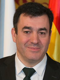 Conselleiro de Educacion Roman Rodriguez Gonzalez