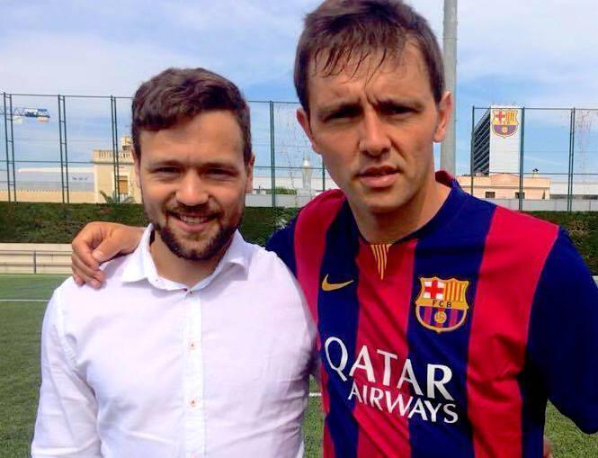 Miki Beiro con Ramiro Amarelle
