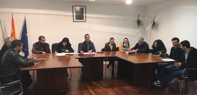 Pleno no Concello de Mazaricos