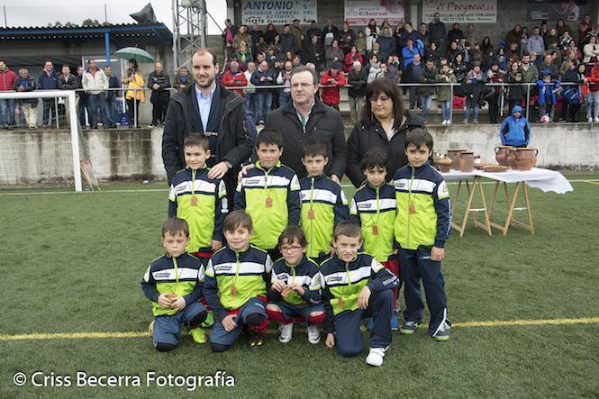 EDM Ponteceso, 4º clasificado prebenxamín