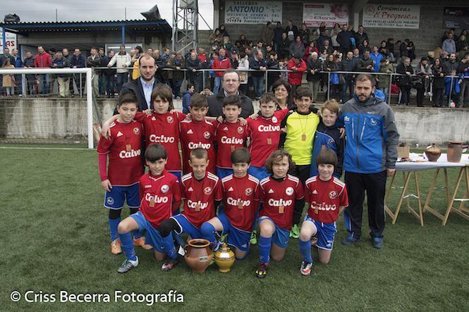 EF Luis Calvo Sanz, campión benxamín