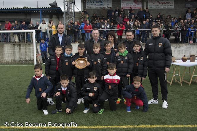 Laracha CF, subcampión benxamín