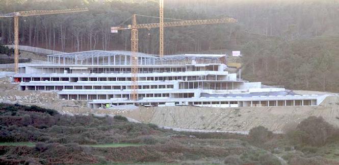 Imaxe das obras do Parador de Muxia-nov15-Foto-Fin Lema