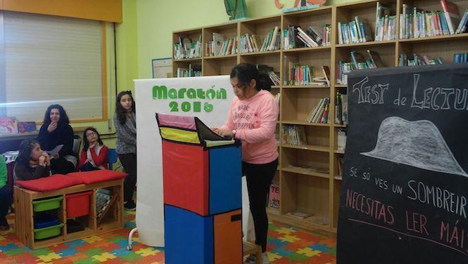 Maraton de Lectura no CEIP Os Muinos 2