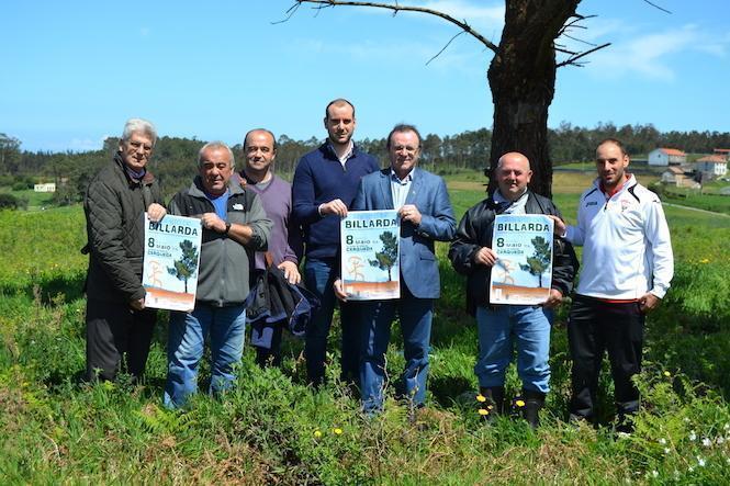 Presentando a Liga Nacional de Billarda na Croa do Castro de Cerqueda