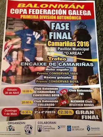 Copa Federacion de Balonman en Camarinas