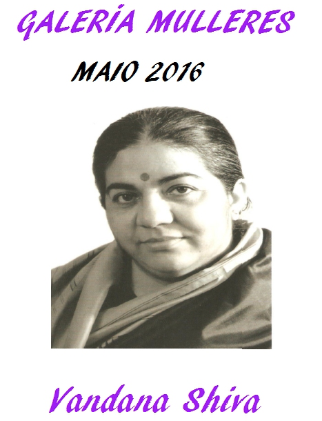 Vandana Shiva na Galeria Mulleres de Muxia