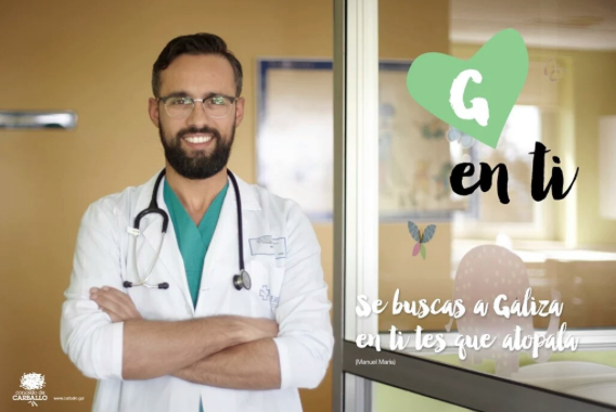 Persoeiros de Carballo representan a campaña G en ti