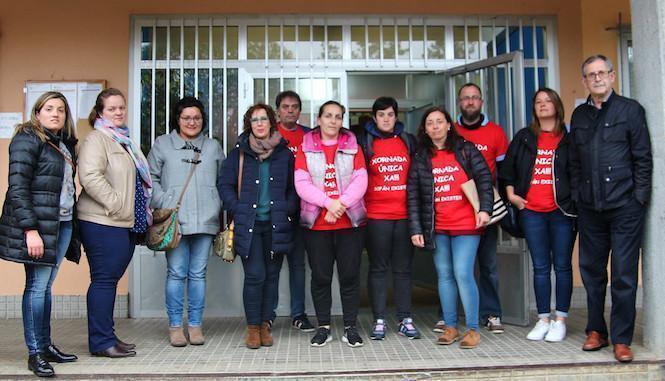 O CEIP Bergantinos solidariozouse co Gandara Sofan