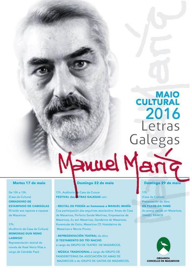 Programa das Letras de Mazaricos 2017