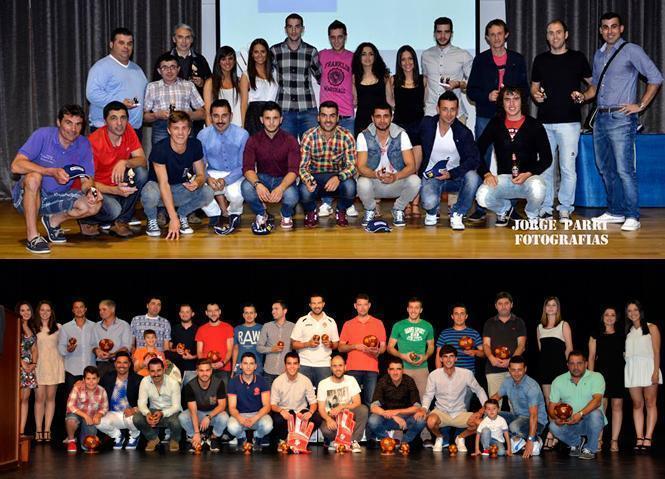 Premiados das Galas do Futbol da Costa QPC 2013 e 2014