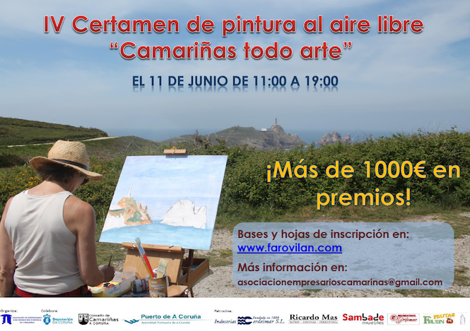 IV Certame de Pintura ao aire libre Faro Vilan 2016