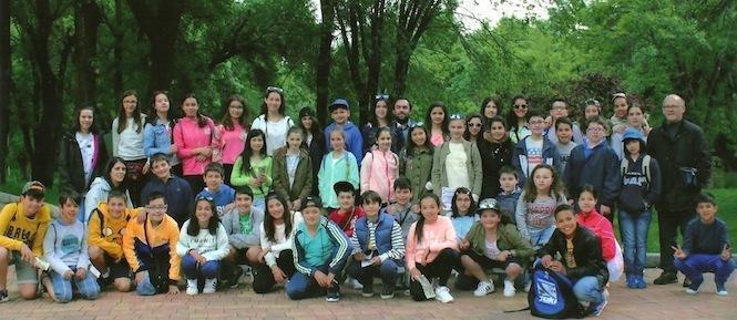 CEIP Eugenio Lopez de viaxe por Madrid