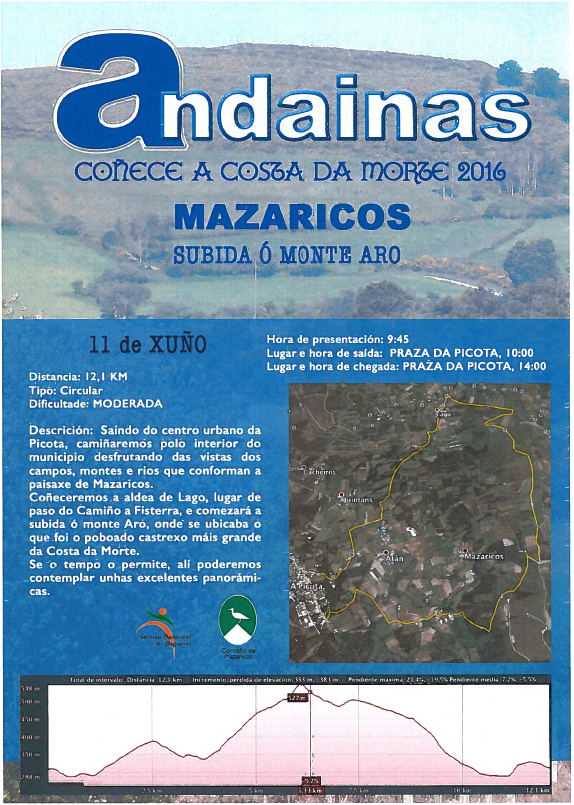 Andaina por Mazaricos Conoce a Costa da Morte 2016