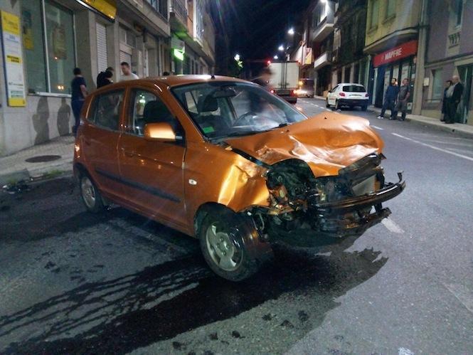 Accidente no Cruce de Vimianzo e Camarinas
