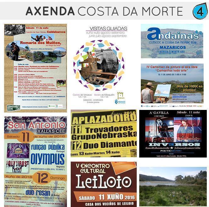 A #AxendaCostadaMorte sempre debullada en www.axendacostadamorte.com