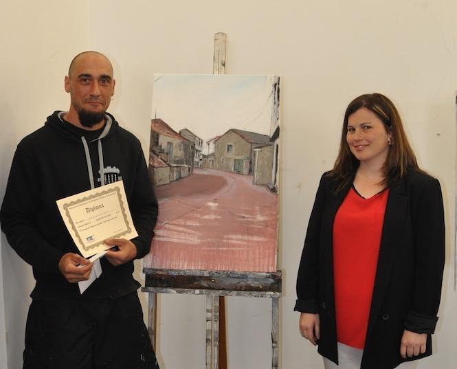 Segundo Premio do Certame de Pintura Cabo Vilan 2016