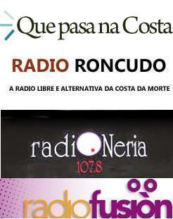 QPC na radio Roncudo, radiONeria, radiofusion galega