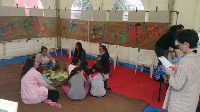 Festival de Ioga de Santa Comba para nenos