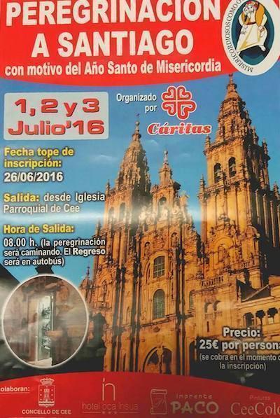 Peregrinacion de Cartias Cee a Compostela