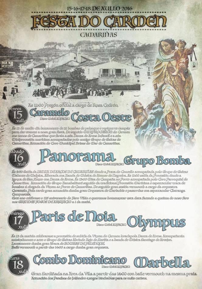 Festas de Carme de Camariñas 2016