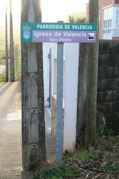 Igrexa de Valencia (Igrexa de Valenza). Coristanco