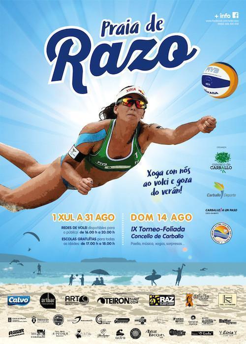 Volei Praia en Razo-Carballo