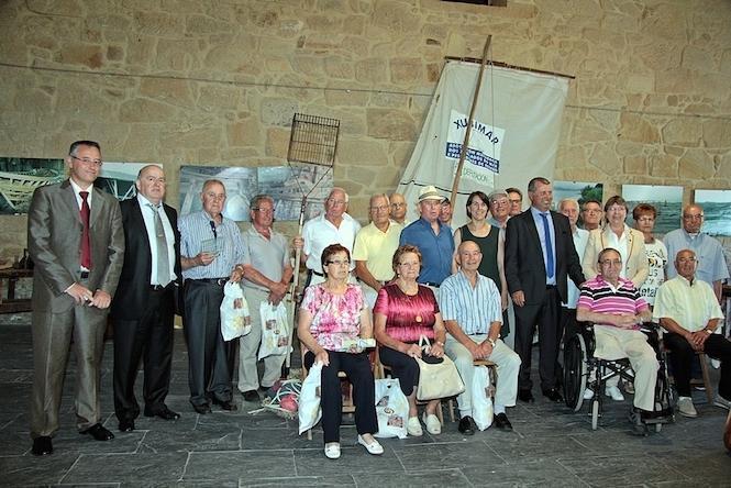 Marineiros homenaxeados en Muros polo Carme