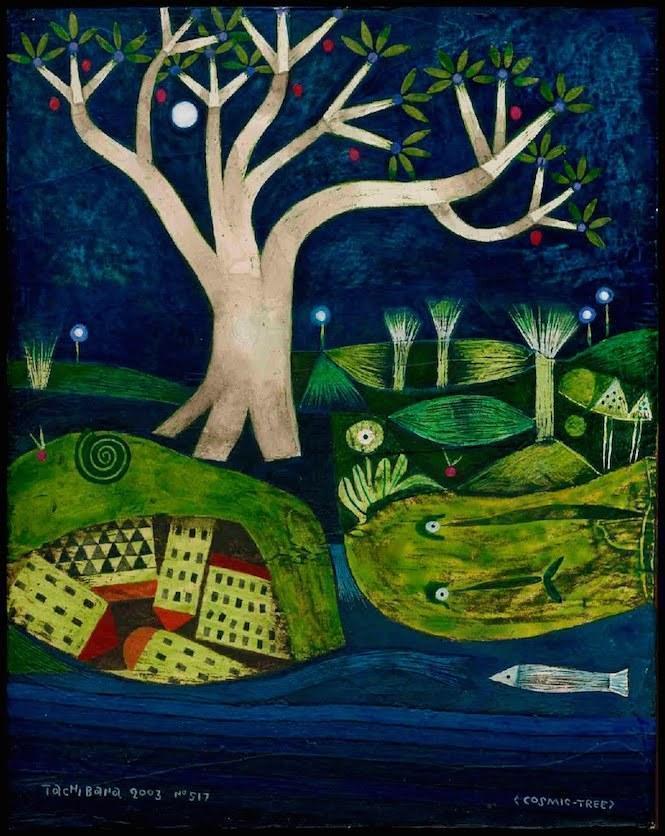 Unha das obras de Yoshiro Tachibana