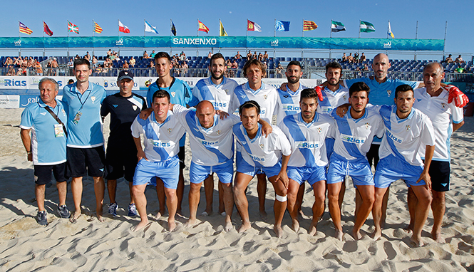 A Selección Galega de Fútbol Praia, con Ramiro, Darío Cotelo e Nico, estará en Canido
