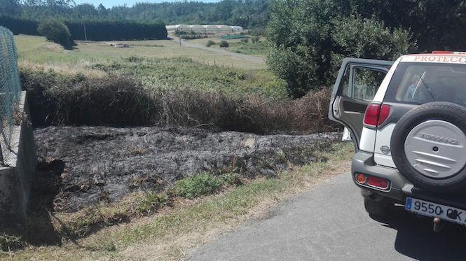 Conato incendio lugar Fumiñeo