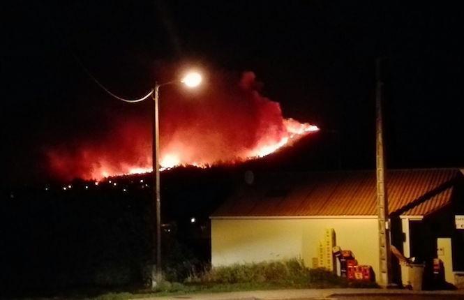 Incendio declarado esta semana en Cures Vimianzo Ponte do Porto-Esteban-Petrallo