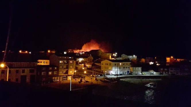 Incendio no Pindo-Foto-Xose Carril