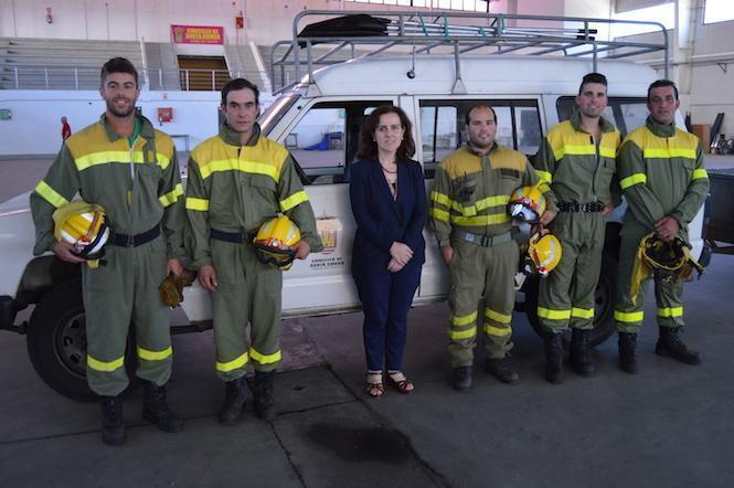 Brigada anti incendios santa comba