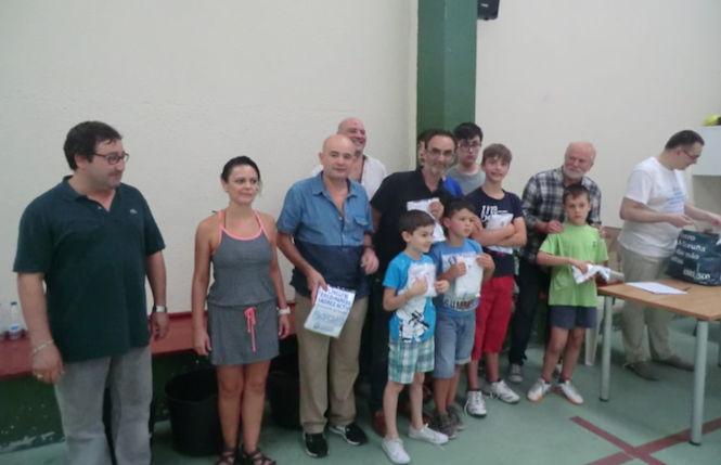 Premiados no torneo de xadrez de Carnota