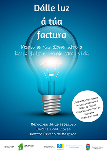 charla factura luz malpica