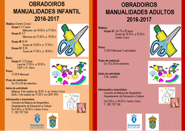 Obradoiros en Malpica