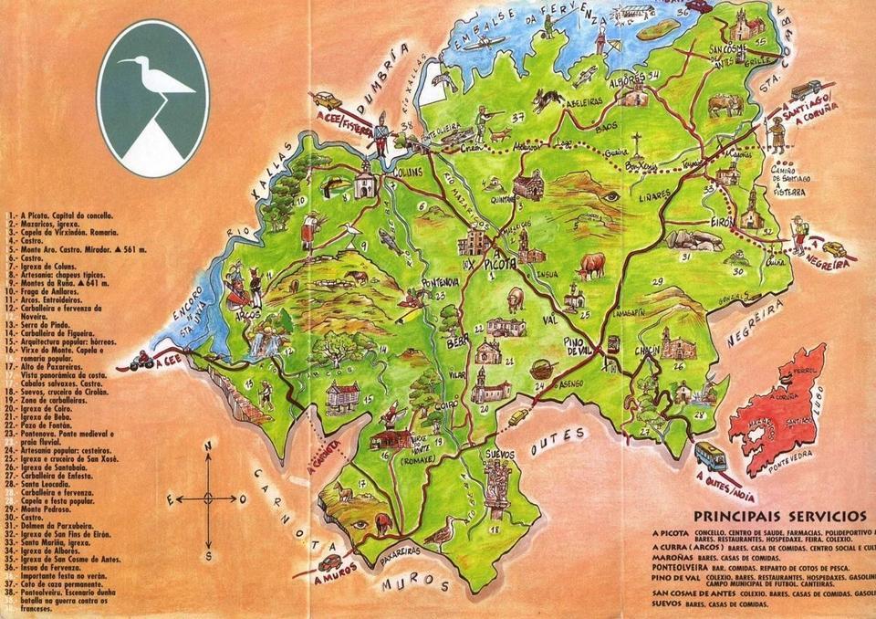 O Mapa de Mazaricos de Gonzalo Vilas