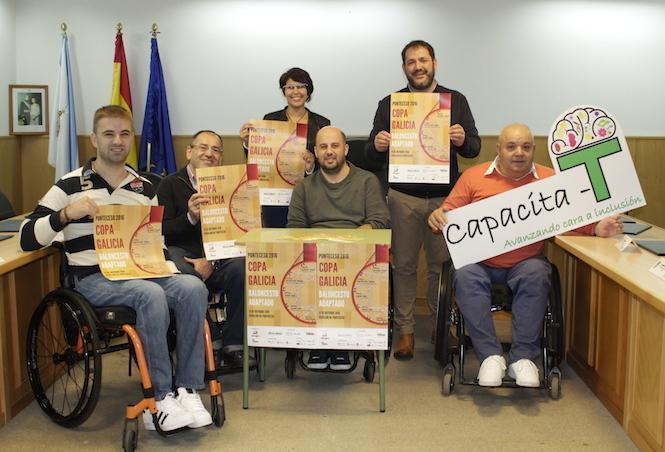COPA GALICIA Baloncesto Adaptado 2016 en Ponteceso-Presentacion