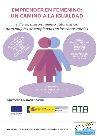 A FECOM organiza un Taller de Emprendemento Feminino
