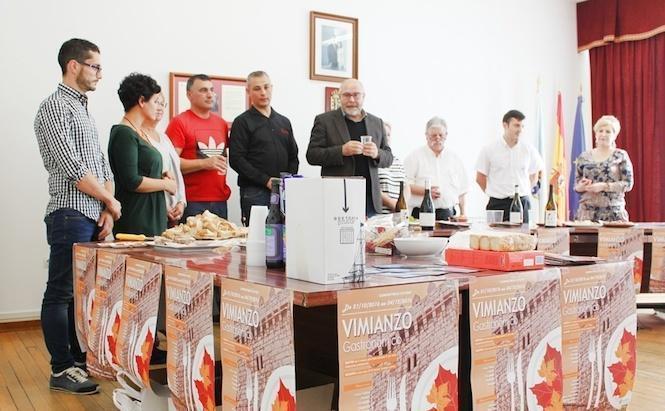Presentacion dos Menus do Outono Gastronomico de Vimianzo