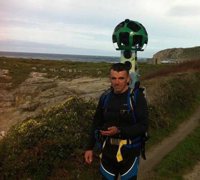 Un trasno mapeando o Camino dos Faros
