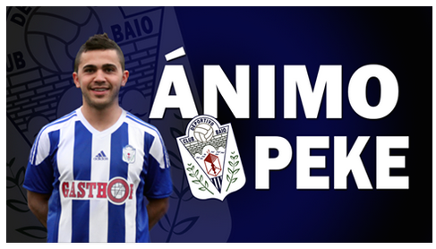 O CD Baio anima a Peke