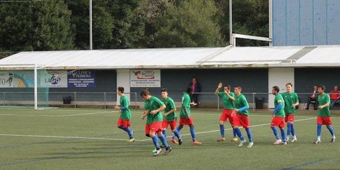 Todo é ledicia últimamente no Camariñas - Foto: Camariñas FC